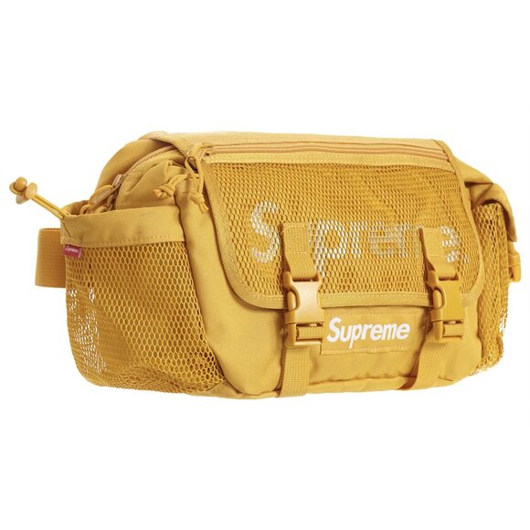 Supreme SS20 Mesh Waist Bag Gold - Picture 3 of 4